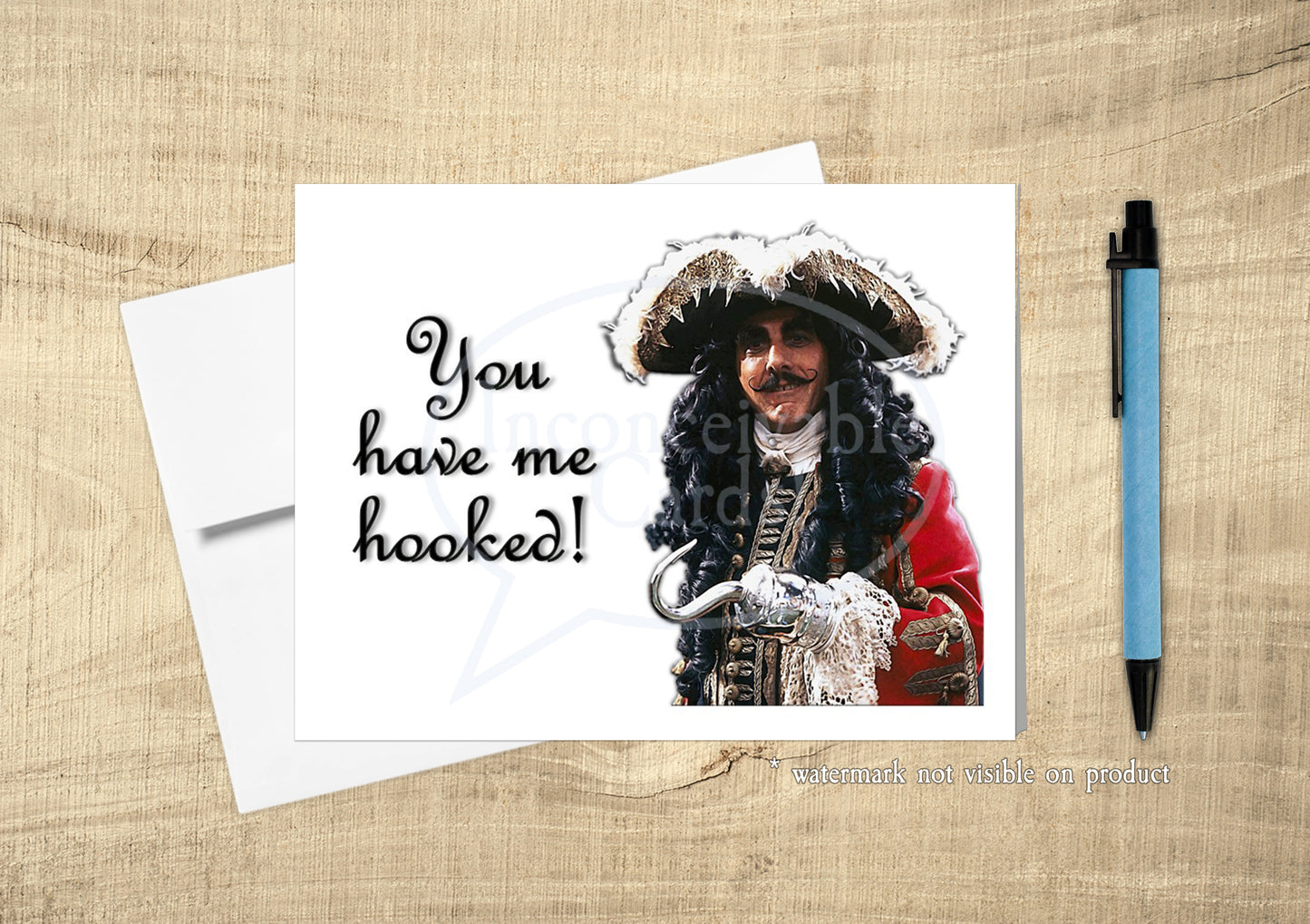 Hook - "You Have Me Hooked" Romantic Card