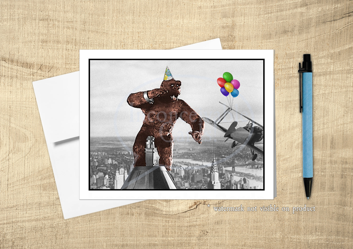 King Kong Birthday Card