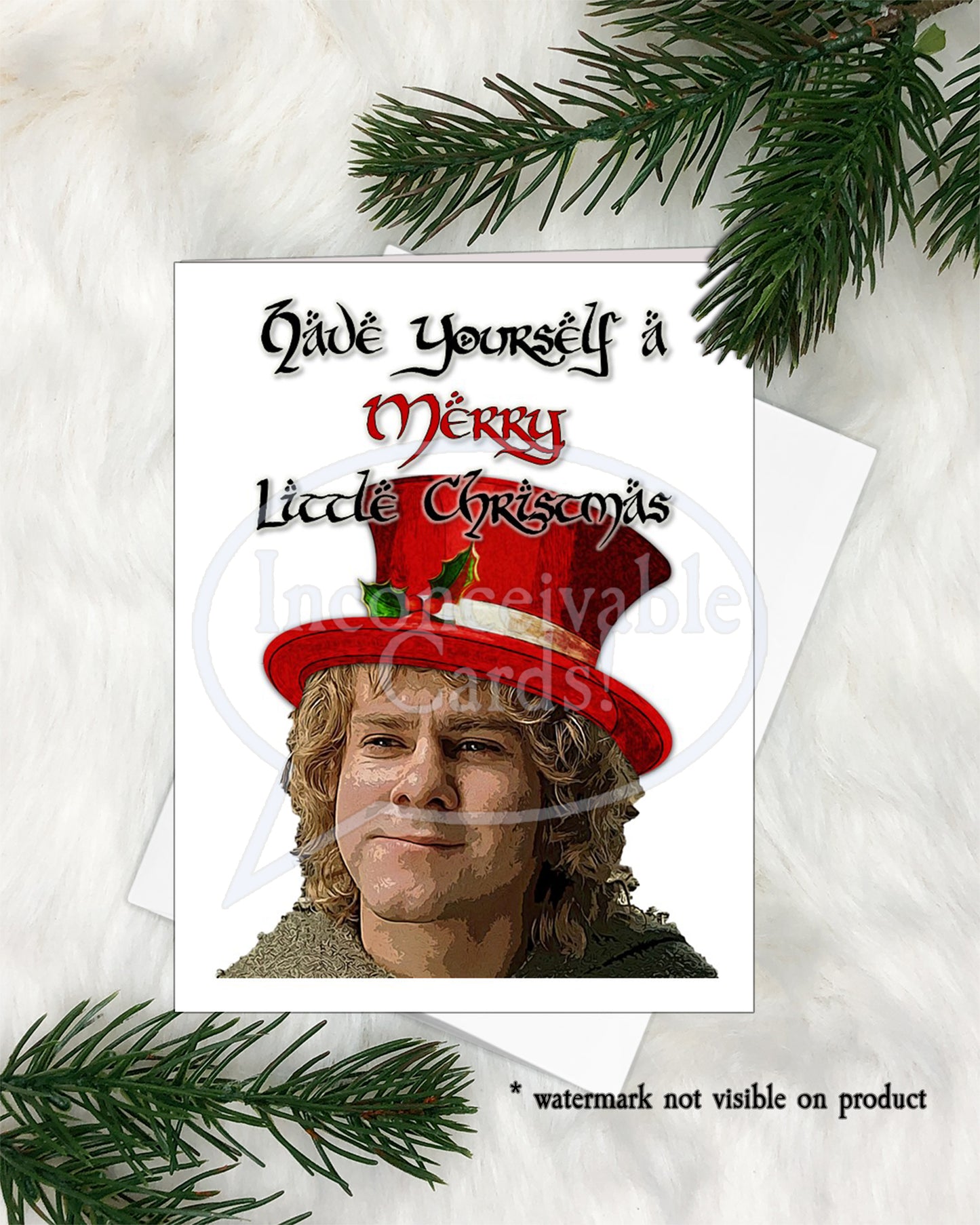 LOTR - Merry Christmas Card