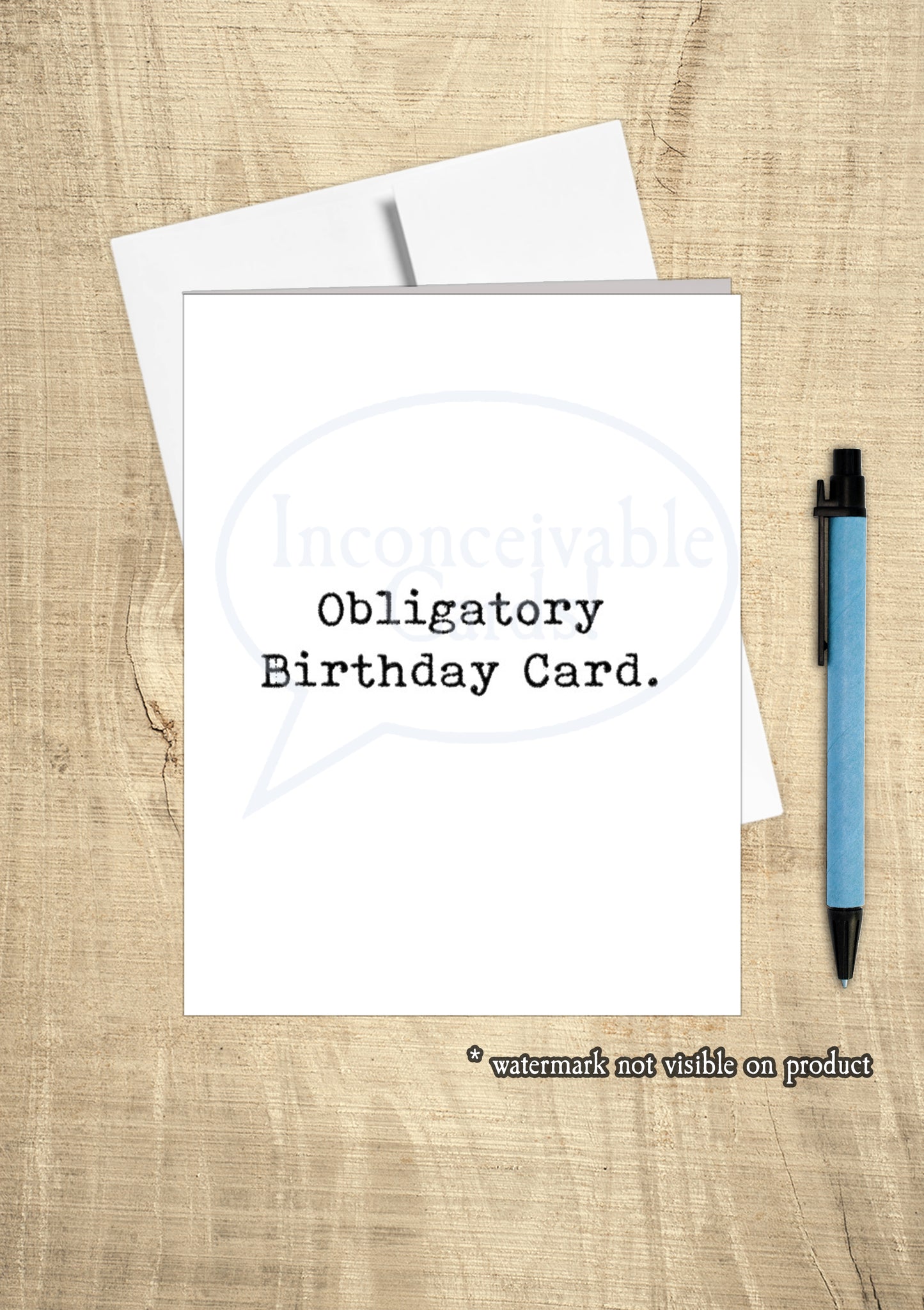 Obligatory Birthday Card
