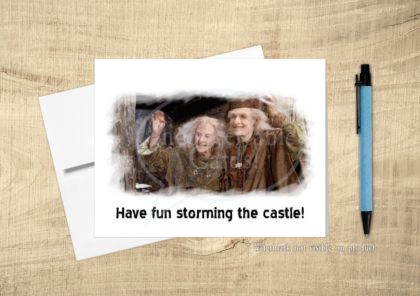 Princess Bride - "Have Fun Storming the Castle!" Congratulations, Birthday, Just Because Card