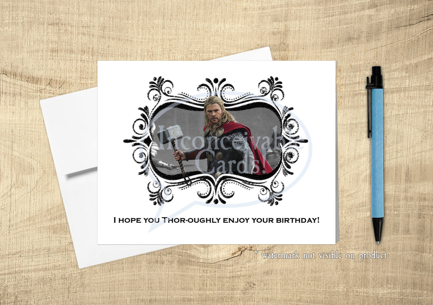 Thor Birthday Card
