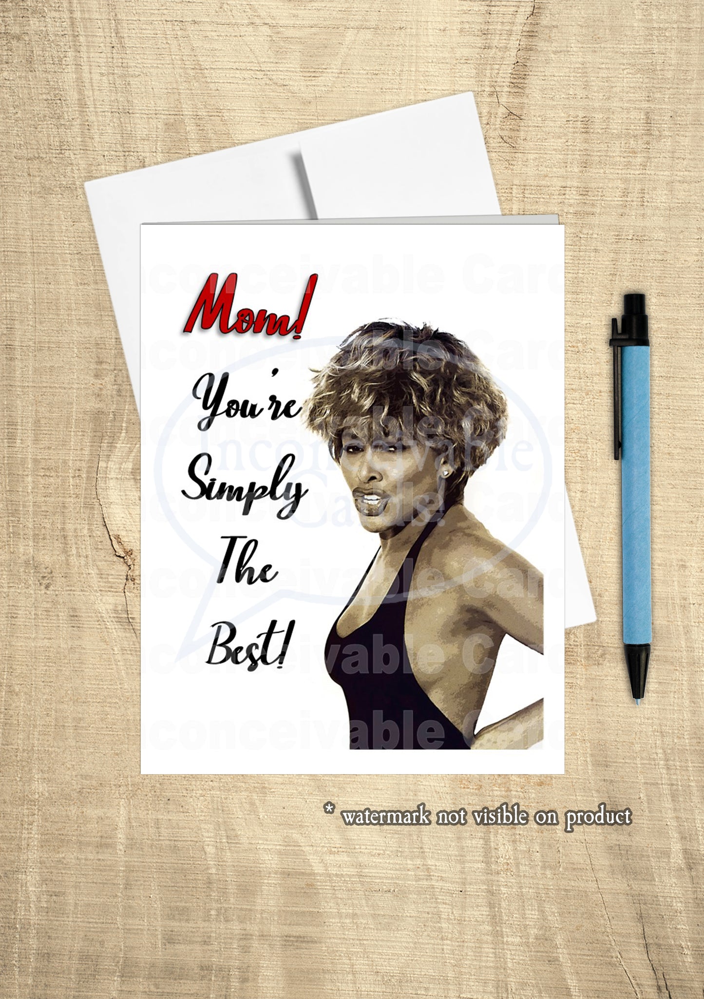 Tina Turner - Simply the Best Card for Mom