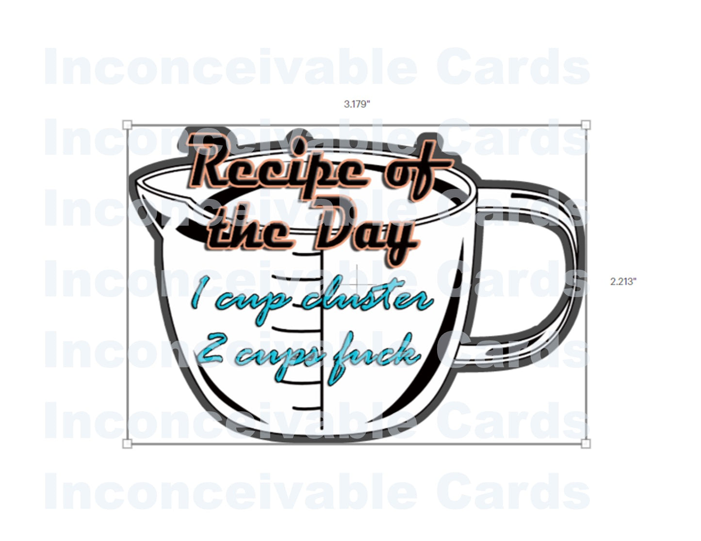 Cluster F*** Waterproof Vinyl Sticker