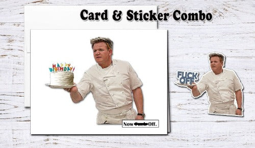 F*** Off Card and Sticker Bundle