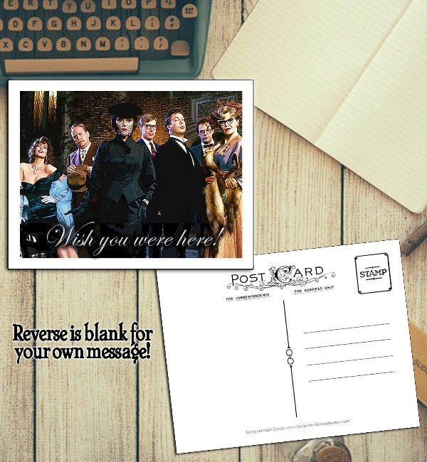 Clue Postcard