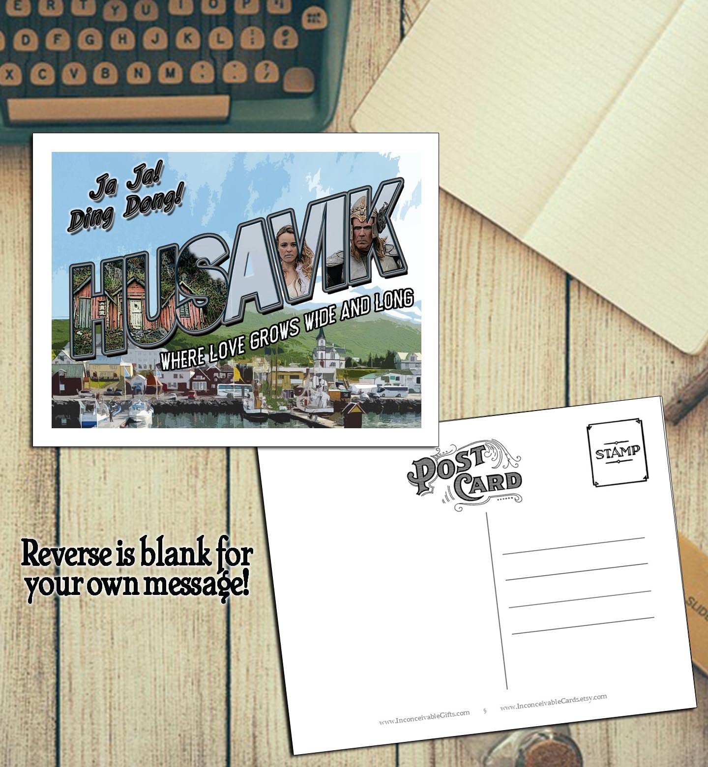 Eurovision - Husevik Postcard