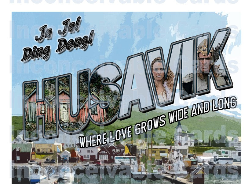 Eurovision - Husevik Postcard