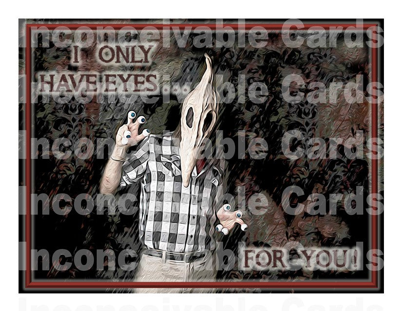 Beetlejuice "I Only Have Eyes For You" Any Occasion Card