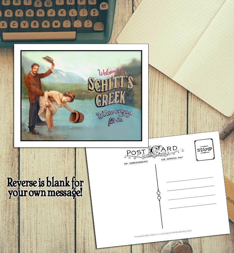 Schitt's Creek - Postcard