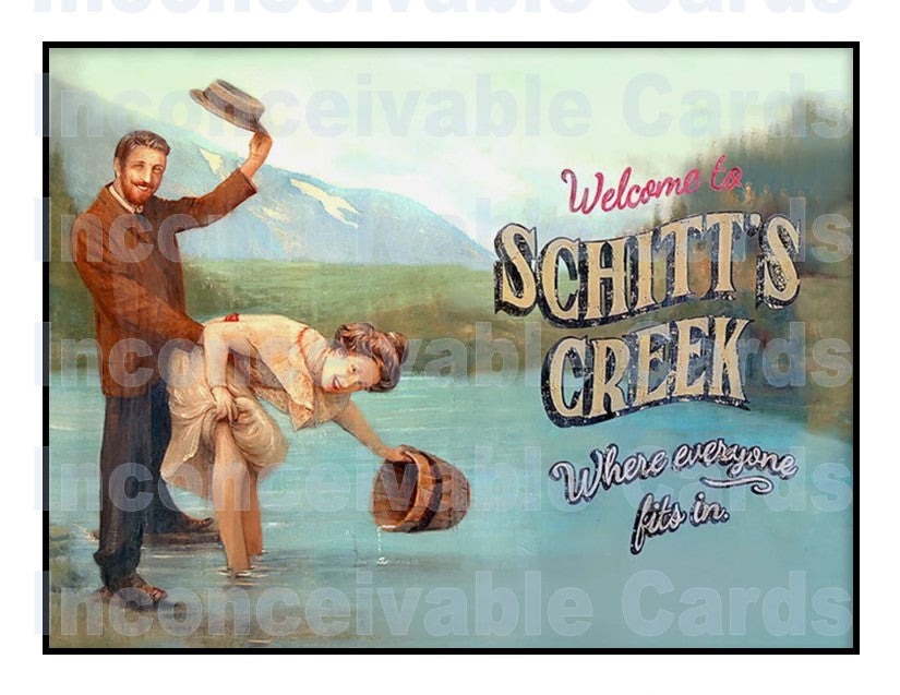 Schitt's Creek - Postcard