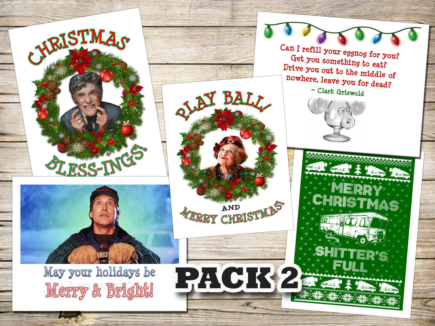 Christmas Vacation Christmas Card Pack