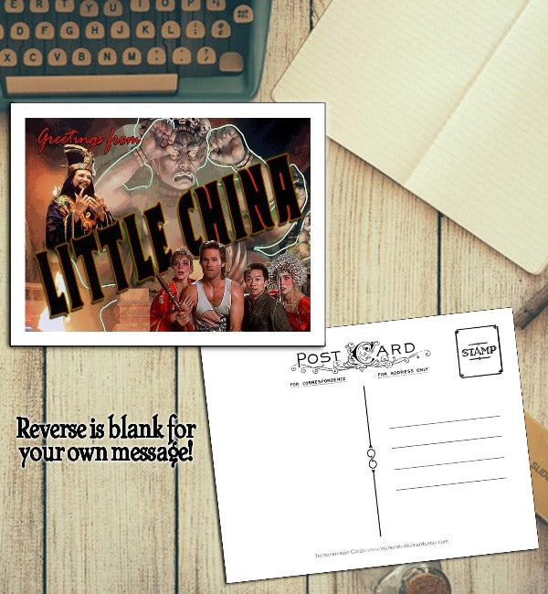 Big Trouble in Little China - Postcard
