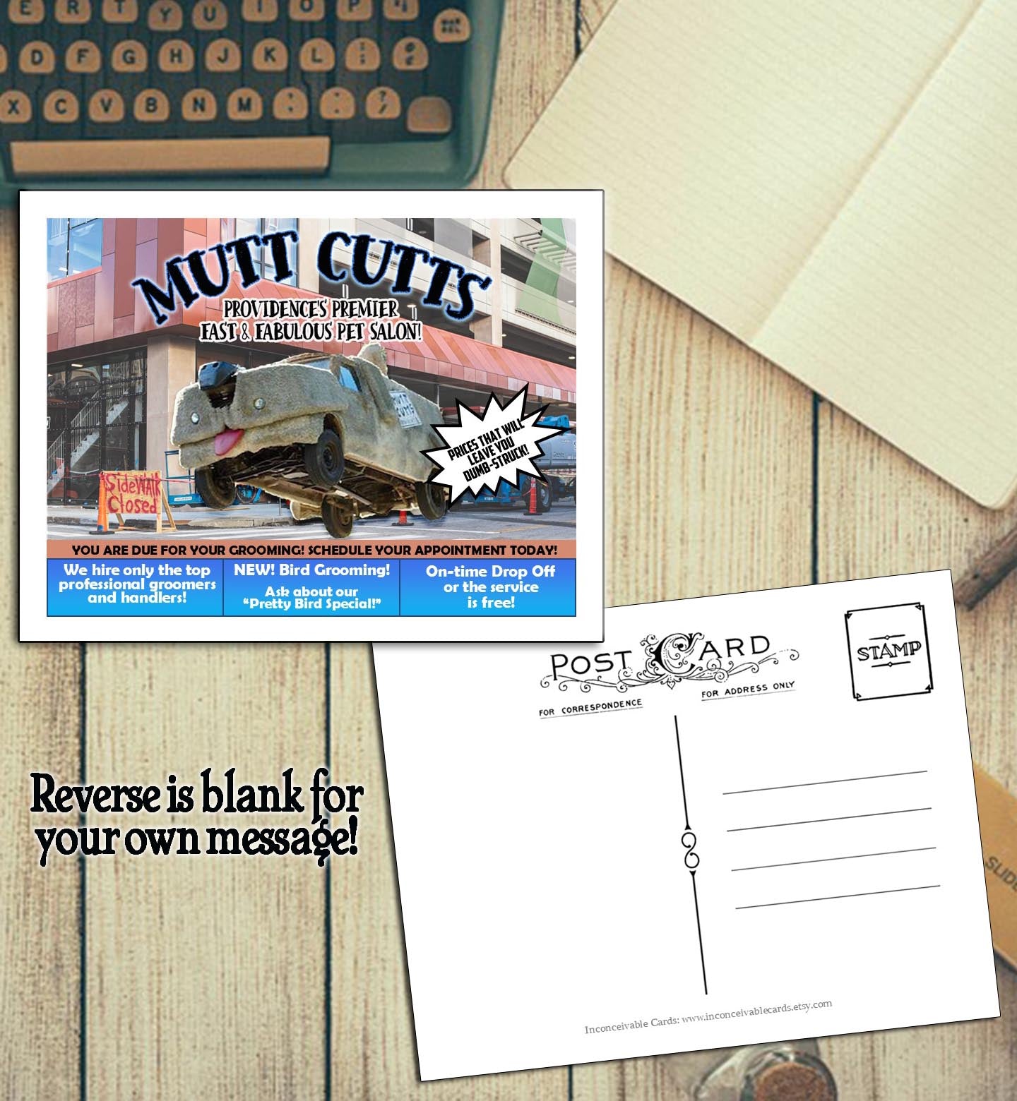 Dumb and Dumber Postcard