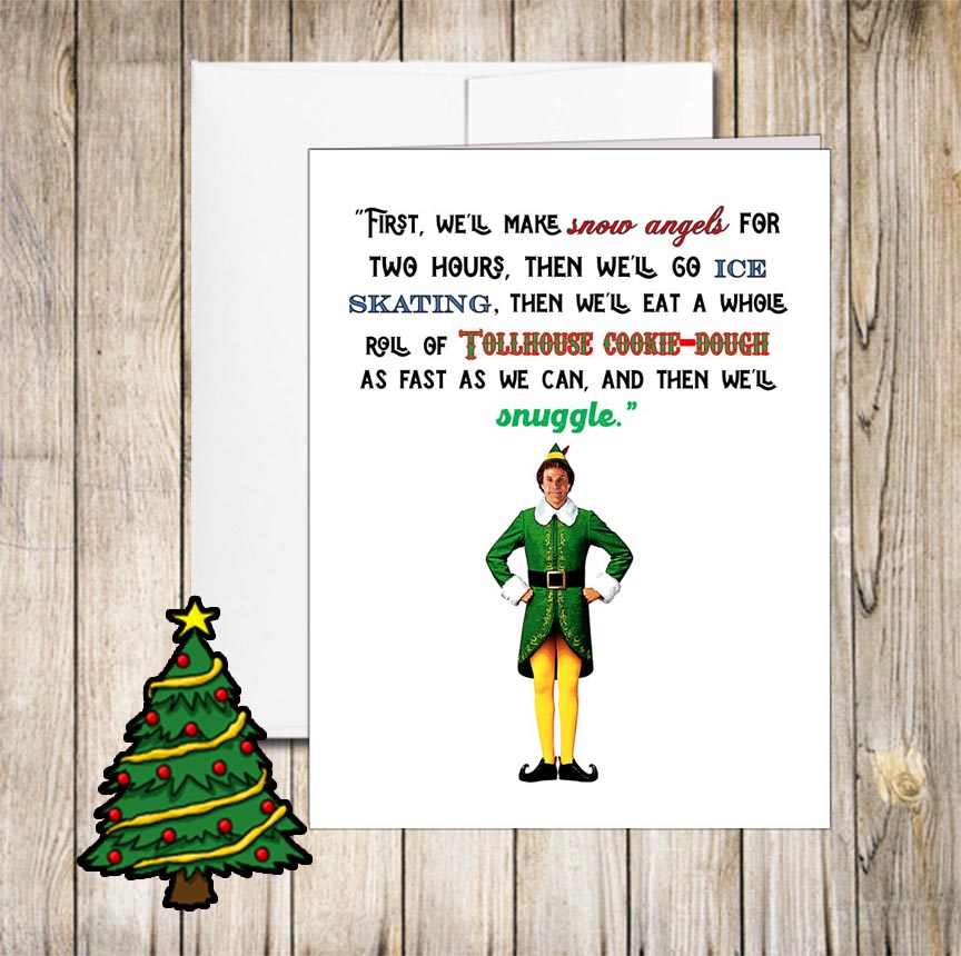 Elf Christmas Card Pack