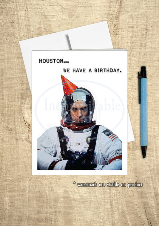 Apollo 13 "Houston We Have a Birthday" Card