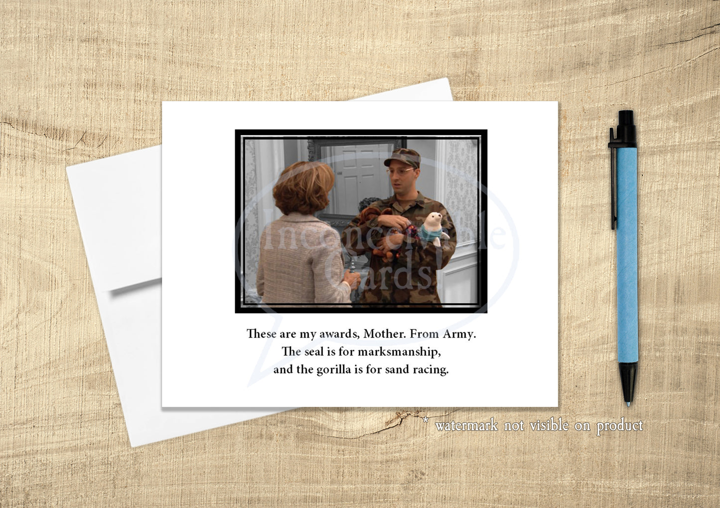 Arrested Development "Military Awards" Funny Any Occasion Card