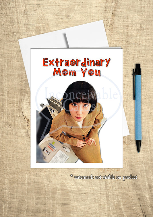 Extraordinary Woo -Mother's Day Card, Card for Mom, Korean drama, korean pop