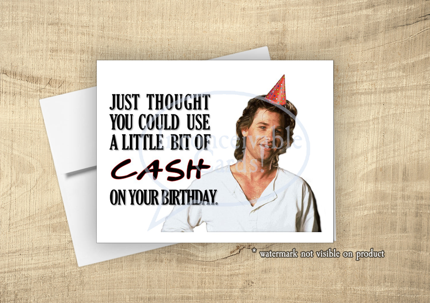 Tango and Cash Birthday Card