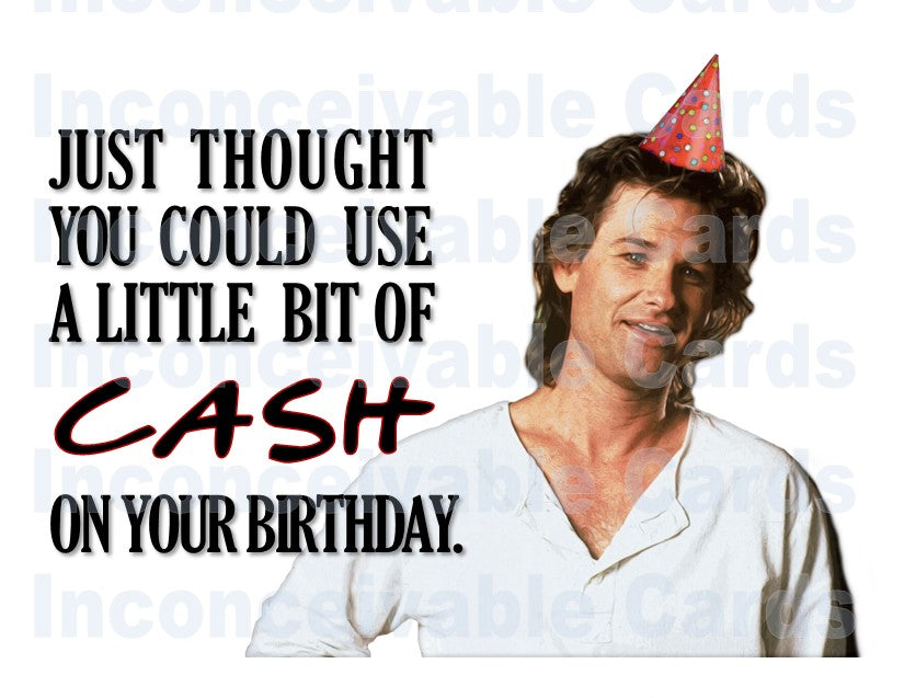 Tango and Cash Birthday Card