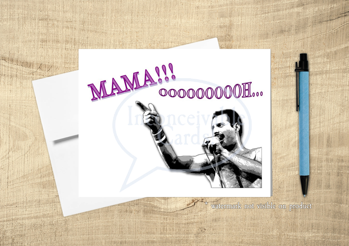 Queen - Bohemian Card for Mom