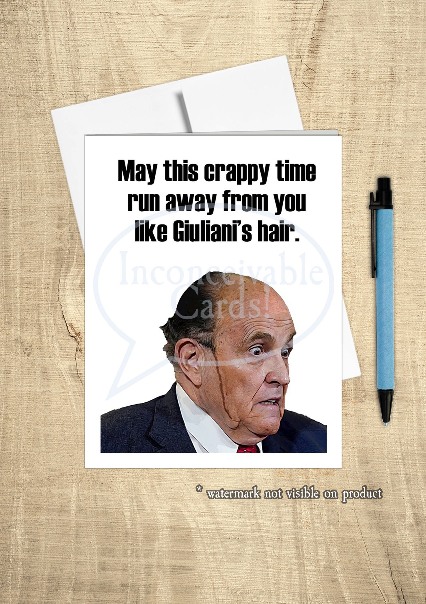 Giuliani - Funny Encouragement Card