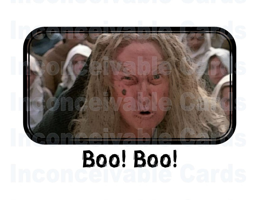 Princess Bride - Boo Funny Birthday Card, Thinking of You card