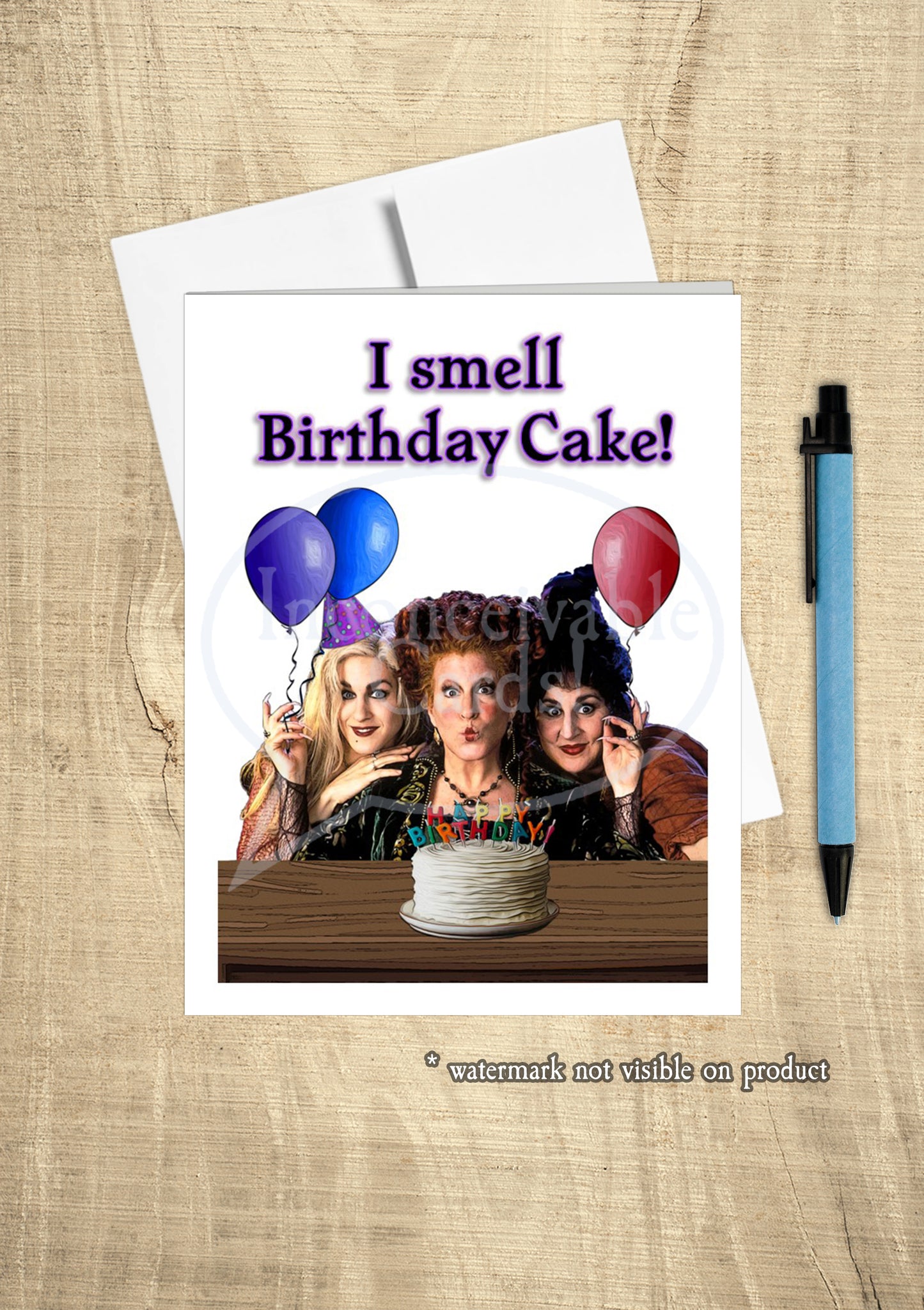 Witches Birthday Card