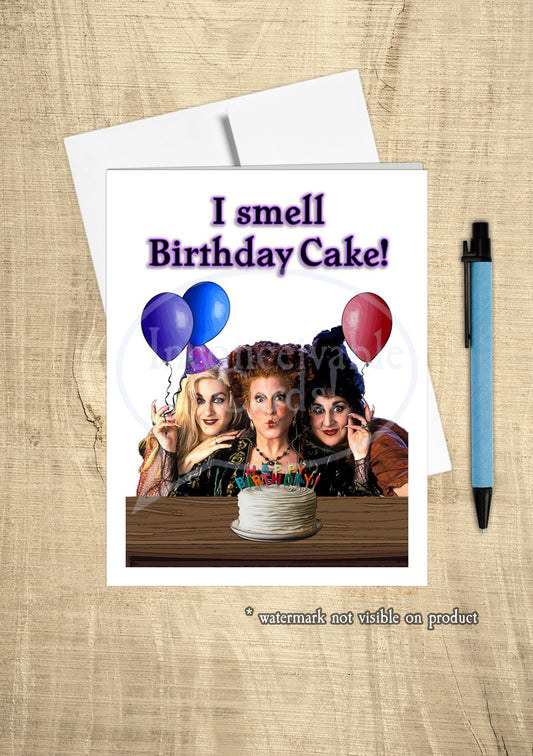 Witches Birthday Card