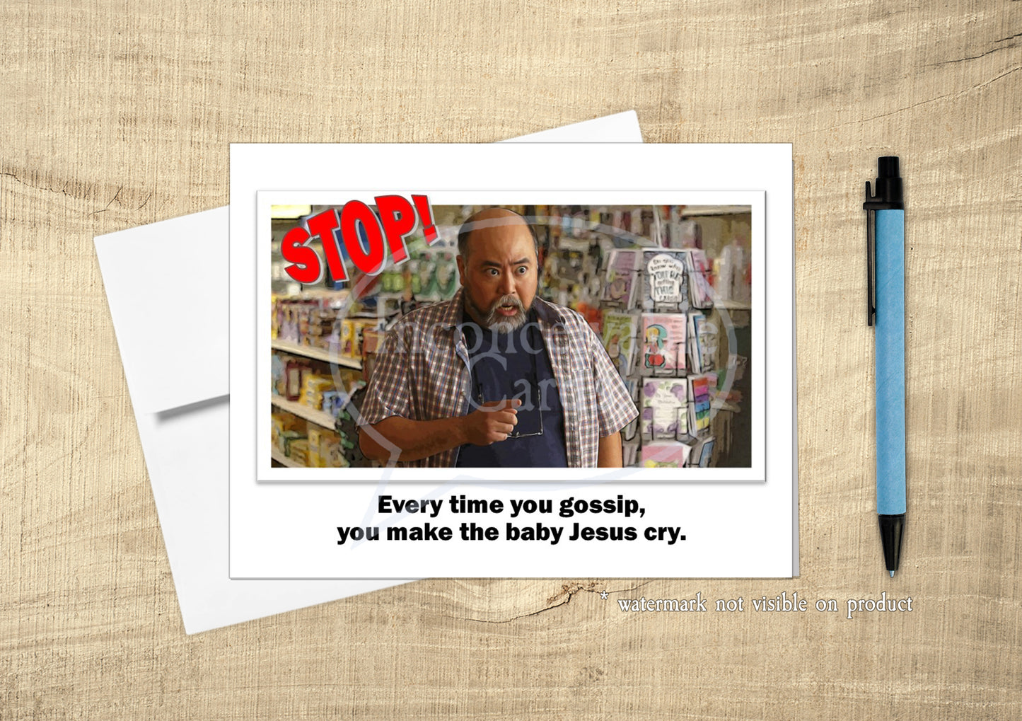 Kim's Convenience - Funny Gossip Card - All Occasion