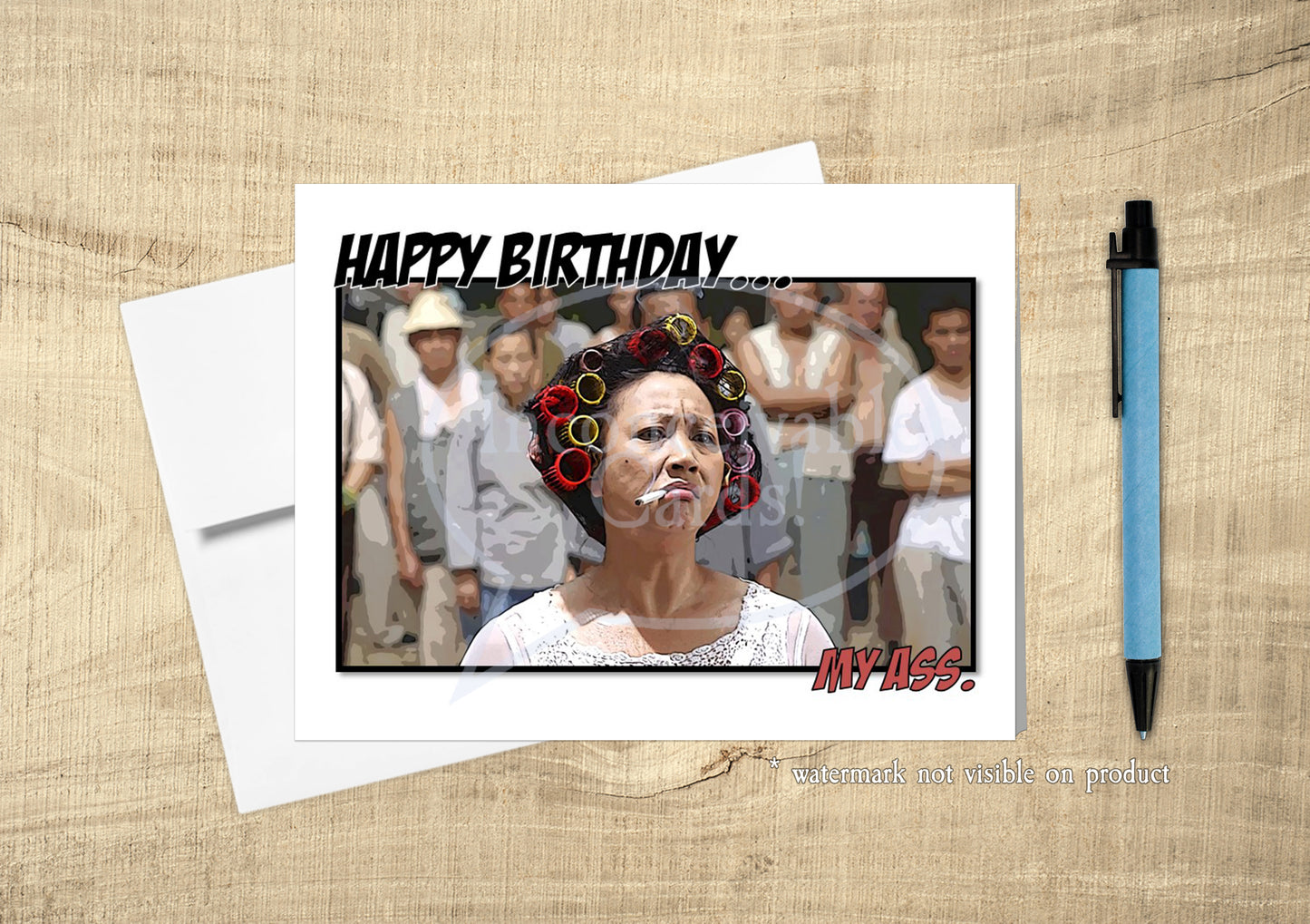 Kung Fu Hustle - Funny Birthday Card