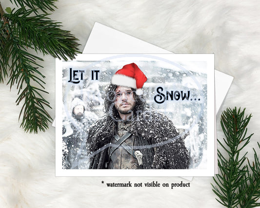 Thrones - "Let it Snow" Christmas Card