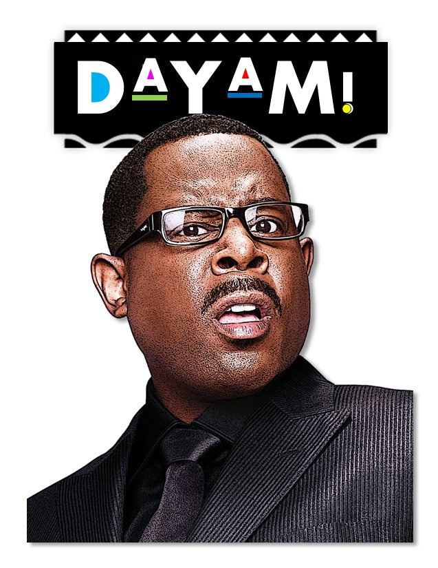 Dayam Funny Reaction Card, 90s Sitcom Inspired Greeting Card