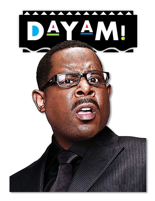 Dayam Funny Reaction Card, 90s Sitcom Inspired Greeting Card