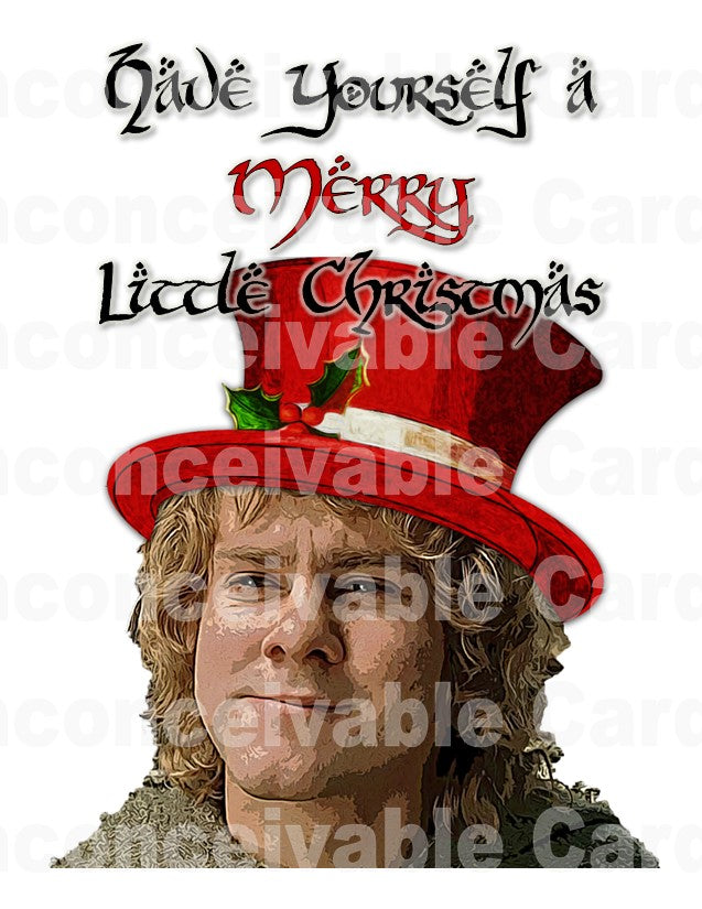 LOTR - Merry Christmas Card