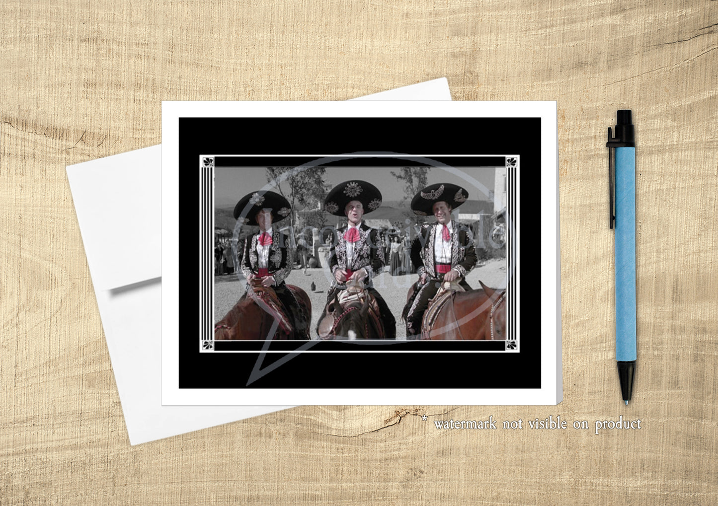 Three Amigos - Funny Insulting Birthday Card