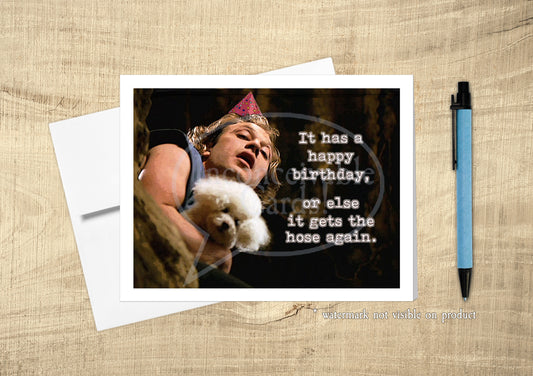 Silence of the Lambs - Buffalo Bill "It has a happy Birthday" Funny Birthday Card