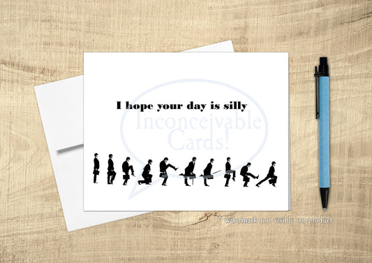 MP - "Silly Walks" Any Occasion Card