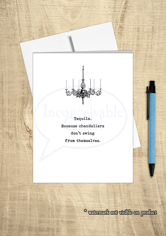 Funny Tequila Card for Any Occasion, Thinking of You, Birthday Card