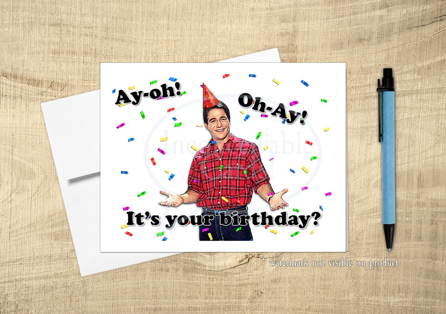 Who's the Boss - "Aye Oh! It's Your Birthday?" Card