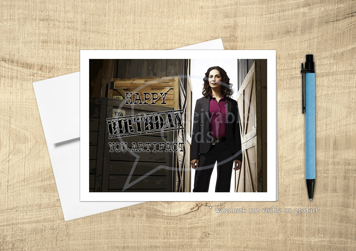 Warehouse 13 - "You Artifact" Myka Funny Birthday Card