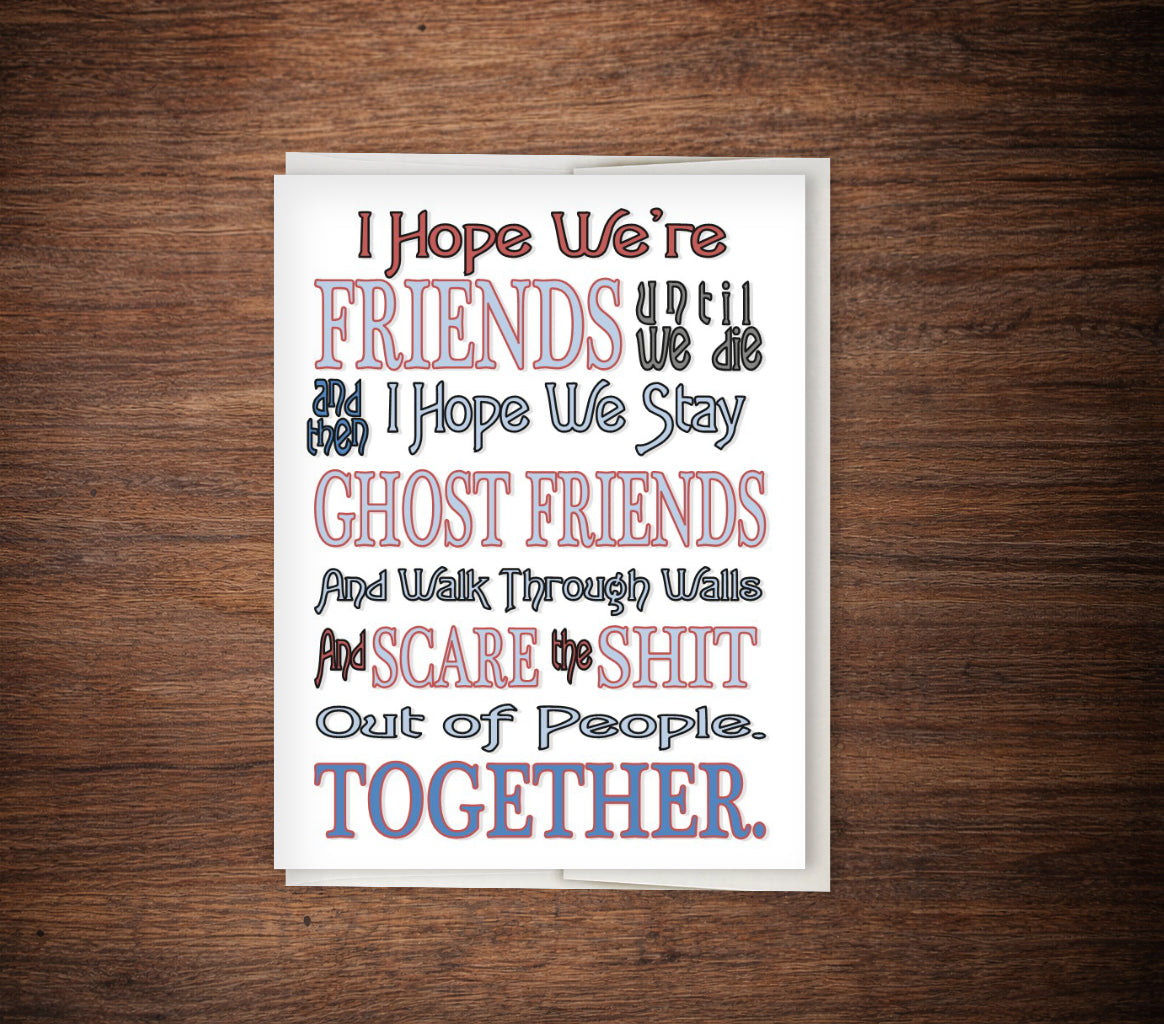 “Forgot Who the Bad Influence Was” Funny Best Friend Card (Copy)