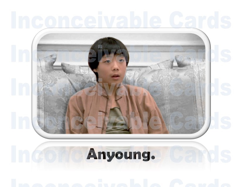 Arrested Development, "Anyoung!" Just Because Card