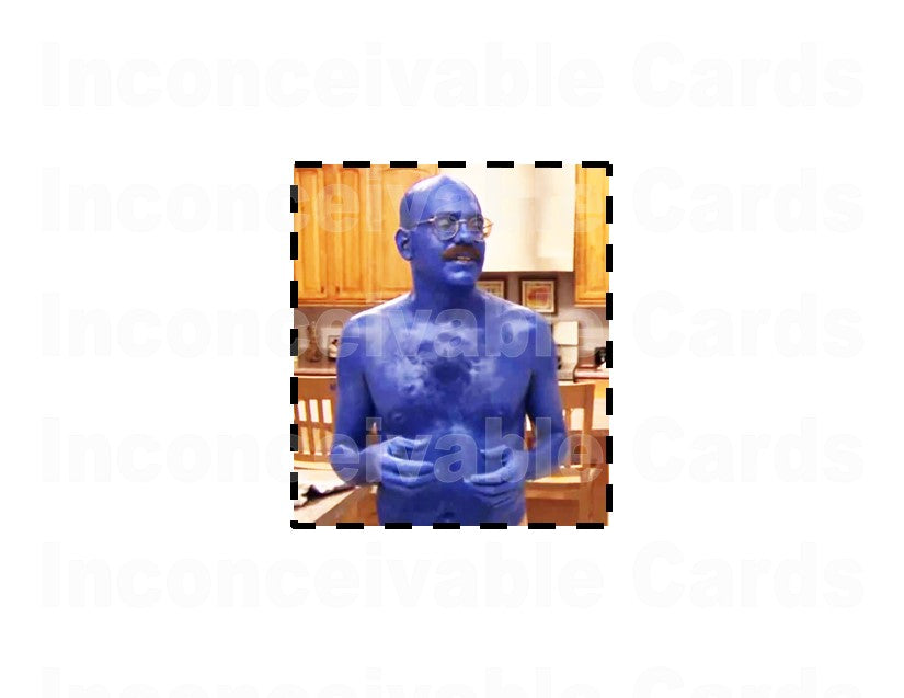 Arrested Development "Blue Man" Funny Any Occasion Card