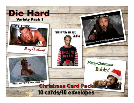 Action Christmas Card Pack