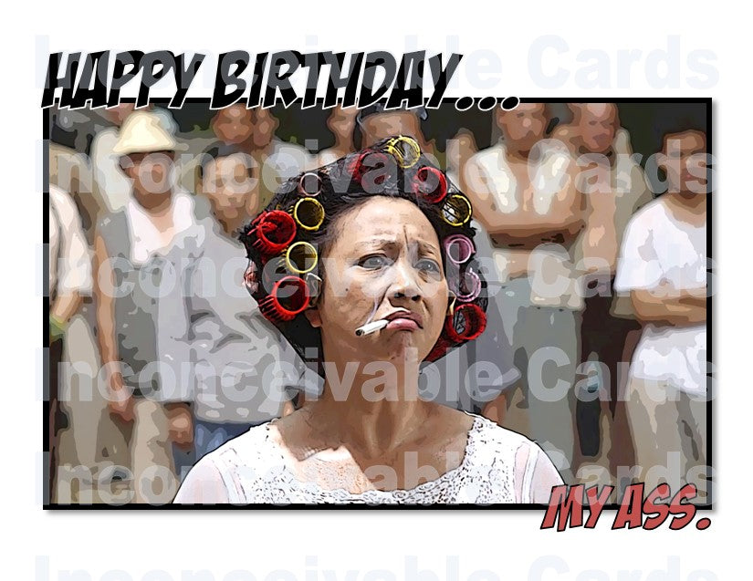 Kung Fu Hustle - Funny Birthday Card