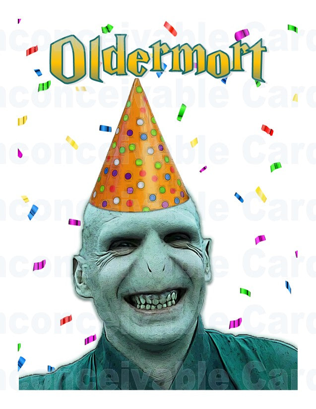 Wizard - Old Wizard Birthday Card