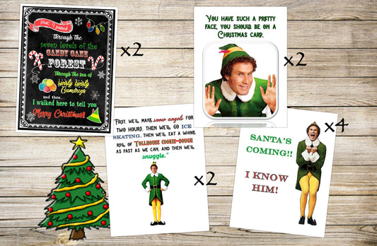 Elf Christmas Card Pack