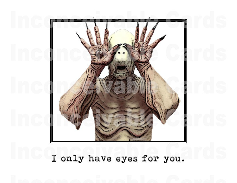 Pan's Labyrinth - "Only Have Eyes For You" Romantic/Love Card