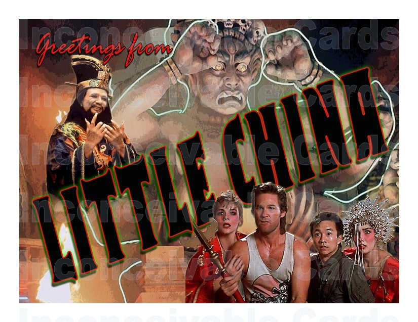 Big Trouble in Little China - Postcard